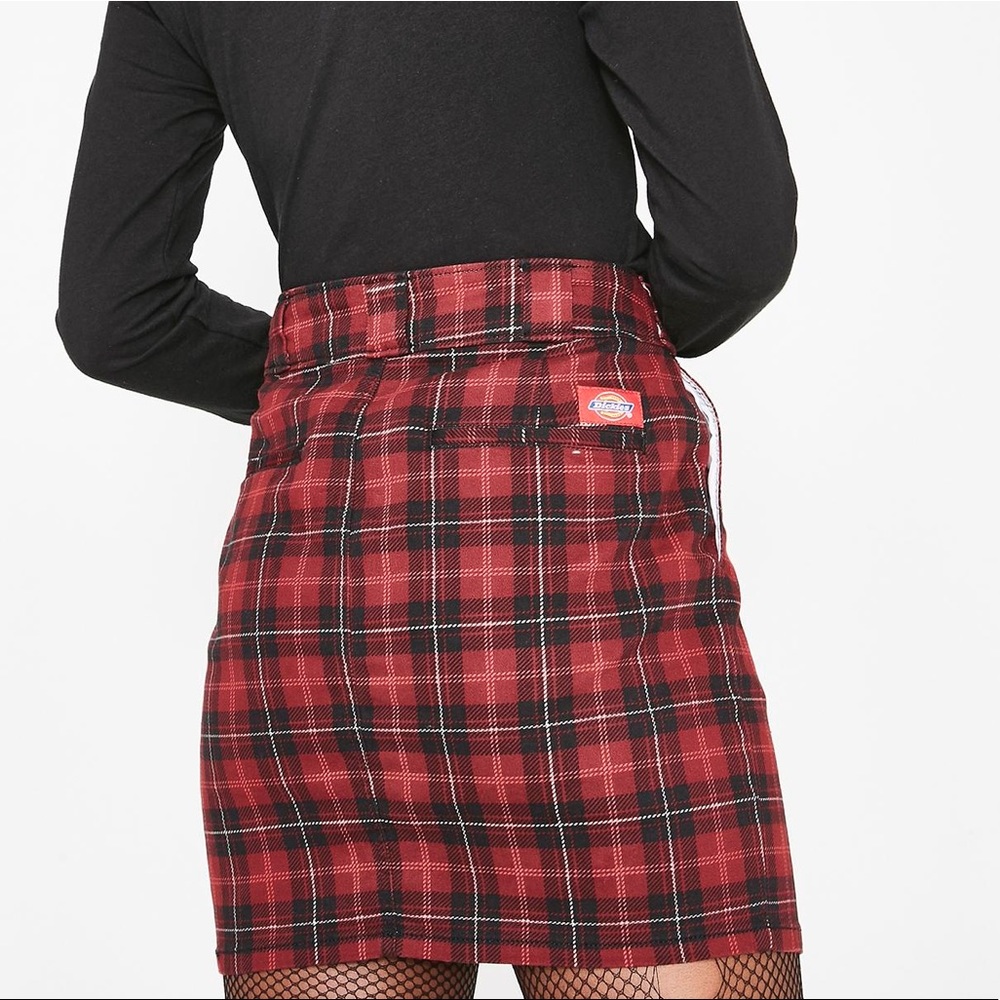 Dickies plaid skirt